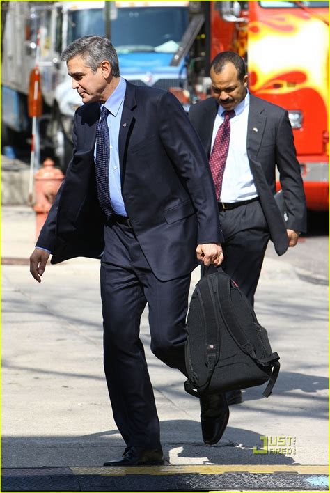 George Clooney Suits Up for 'The Ides of March': Photo 2528369 | George ...