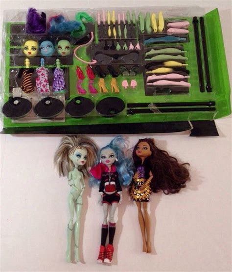 MONSTER HIGH CREATE A MONSTER STARTER KIT & 3 Monster High Dolls | #1733999131