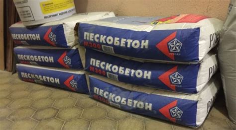 Сантехник ...: Пескобетон М300 — технические характеристики