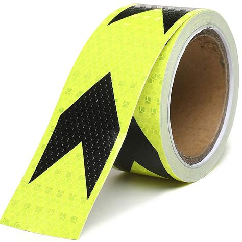 Bellveen Waterproof Reflective Tape Conspicuity Tape Visibility Hazard Caution Tape 2 Inch X