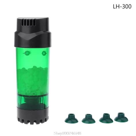 Aquarium Fluidized Moving Bed Filter Bubble Bio Media Filter Fish Tank