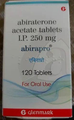 Abiraterone Acetate 250mg Abirapro 250 Mg GLENMARK 1X120TAB At Rs