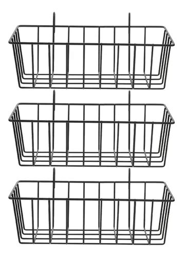 Prateleira De Parede Suspensa Pe As Cestas De Arame Para