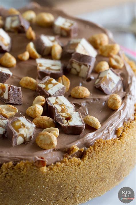 Snickers Cheesecake Taste And Tell