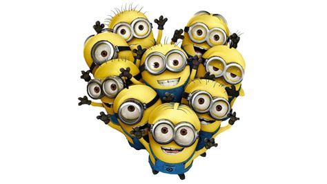 Heart Of Yellow Minions Free Image Download