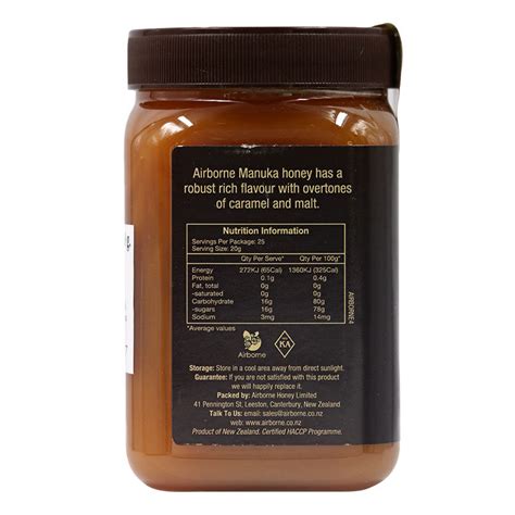 Airborne Manuka Honey Active Plus G Order Online Tops