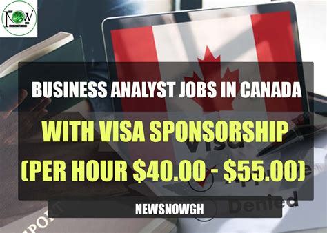 Business Analyst Jobs In Canada With Visa Sponsorship