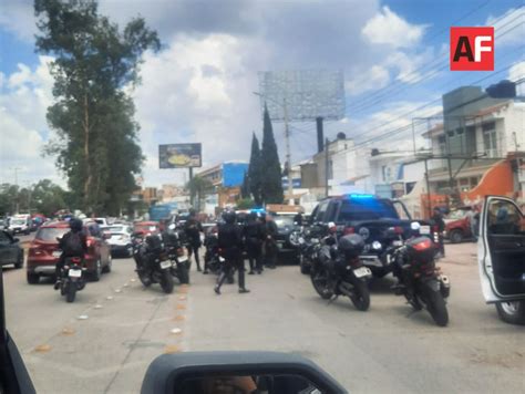 Una Balacera Se Registró Entre Delincuentes Y Policías Del Estado En