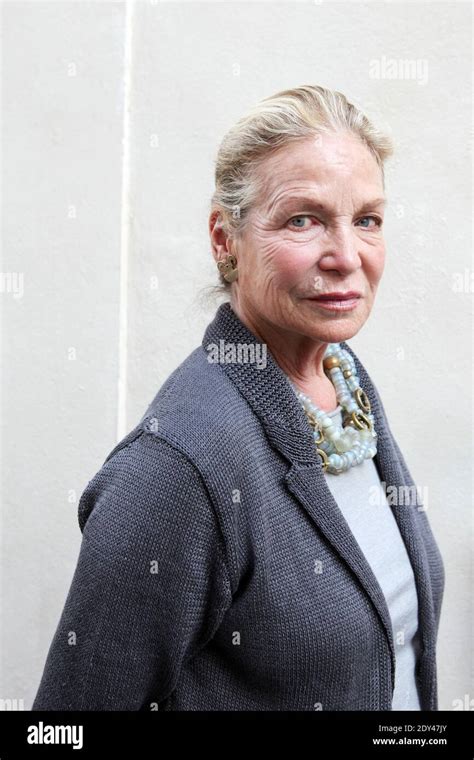 Canadian actress Alexandra Stewart poses for picture in Paris, France ...