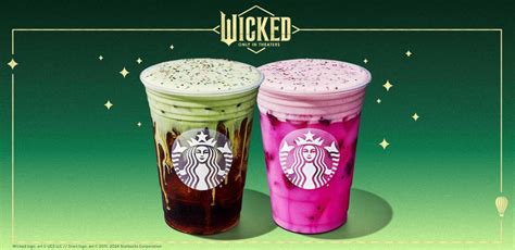 Starbucks To Release Wicked Drinks Inspired By Elphaba And Glinda