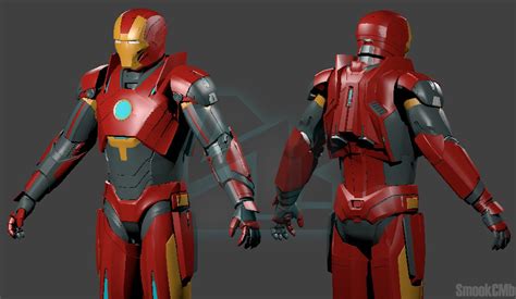 IronMan Mark 16 - Nightclub (IM3 Stealth Suit) by SmookCMb on DeviantArt