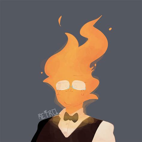 Grillby For Undertale September Day 9 By Re3tro0 On Deviantart