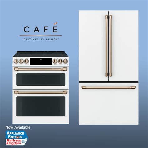 Ges New Line Of Cafe Is Out Now The Matte White And Bronze Hardware