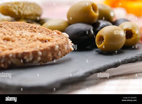 assorted cold cut platter Stock Photo - Alamy