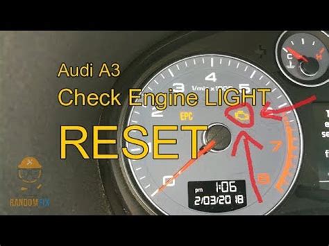 How To Reset Audi A Check Engine Light Youtube