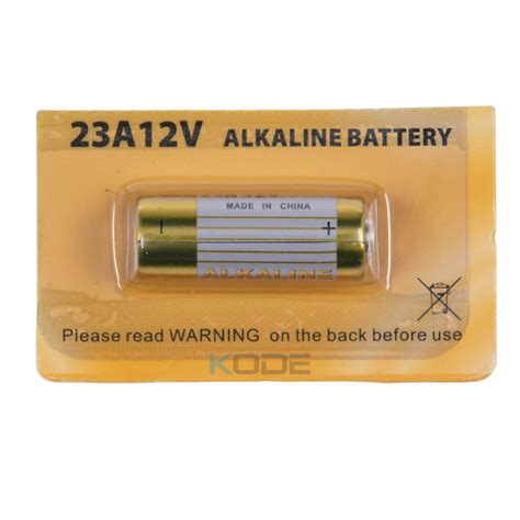 23A 12V Alkaline Battery - Kode Remotes