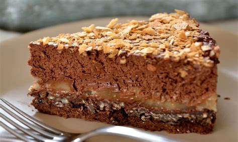 Gâteau crousti fondant chocolat poire