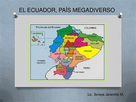 El Ecuador País Megadiverso