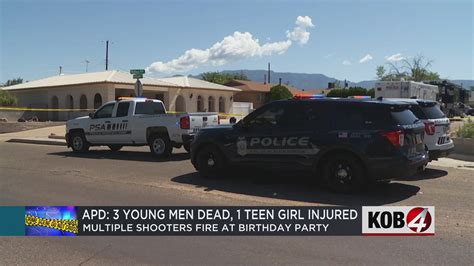 Apd 3 Killed 1 Injured At Albuquerque House Party