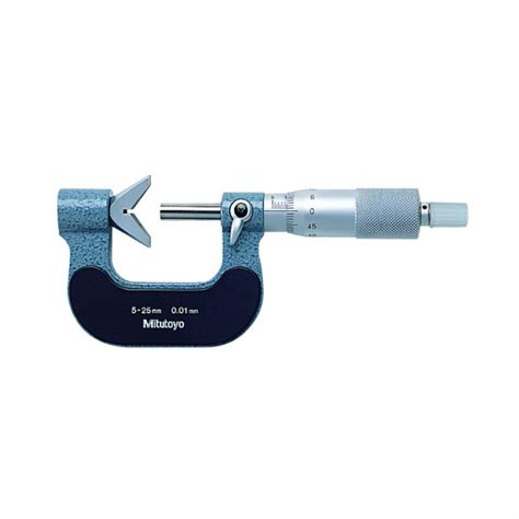 V Anvil Micrometer Flute Mm Mitutoyo Jsr Group