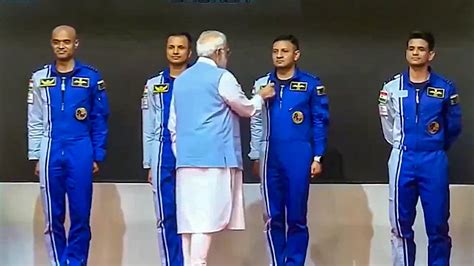 Gaganyaan The Astronauts For India S First Human Space Flight Mission