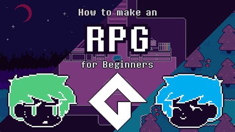 How To Make An RPG In GameMaker Studio 2 Part 1 The Basics With