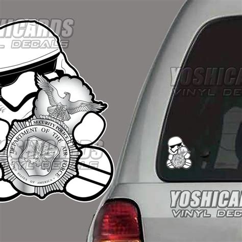 Us Air Force Security Police Decal Etsy