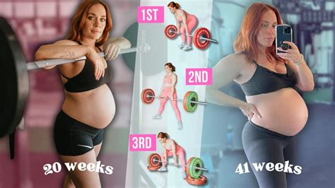 How I Lifted Heavy Even At Weeks Pregnant Strength Training Do S