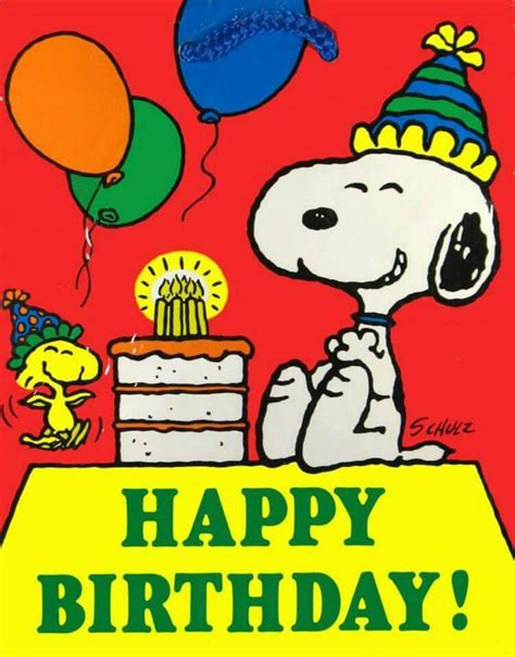 Happy Birthday Have A Great Day Snoopy Birthday Happy Birthday Snoopy Images Happy