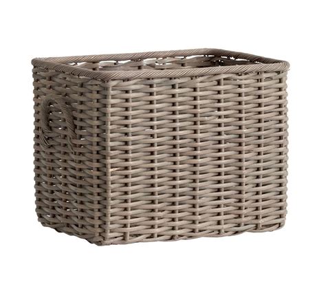 Aubrey Woven Oversized Basket Pottery Barn Au