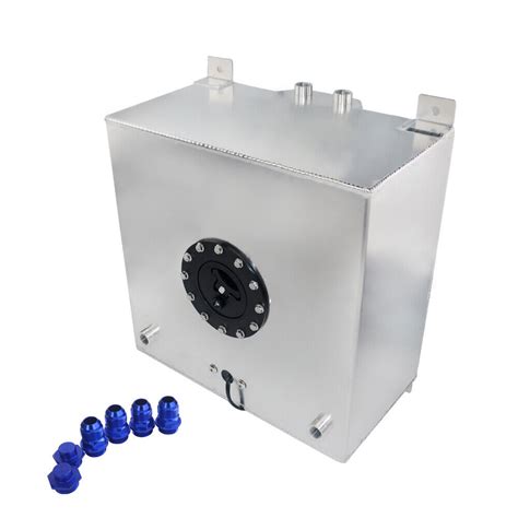 40L Fuel Cell Surge Tank W Sensor 40 Litres Foam AN10 Fitting