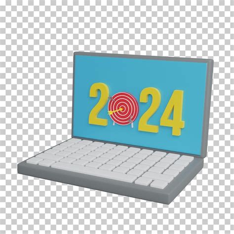 premium psd  enterprisefocused laptop computer displaying  year