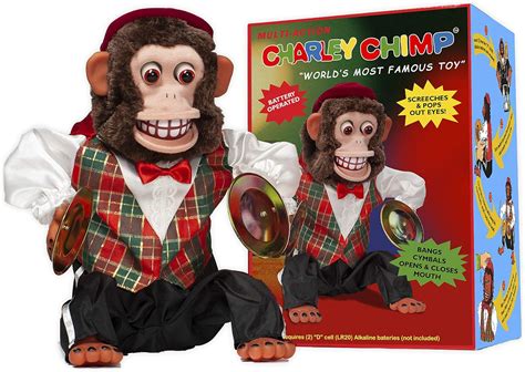 Charley Chimp Cymbal Playing Monkey By R E G Amazon Mx