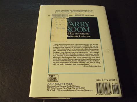 The Stary Room Naked Eye Atronomy Fred Schaaf First Edition HC By Fred Scaaf Comic