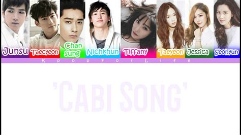 2pm And Snsd Cabi Song Color Coded Lyrics Hanromeng Youtube