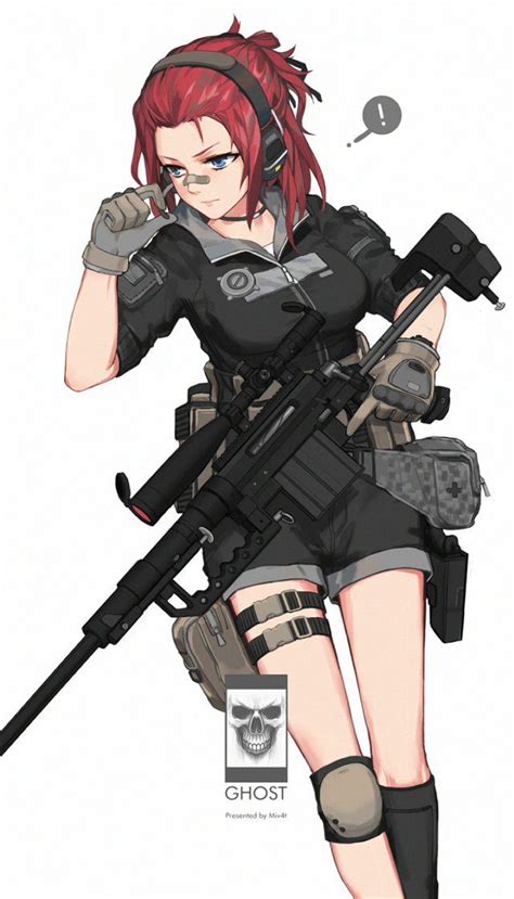 Miv4t On Twitter Sniper Girl Anime Warrior Manga Girl