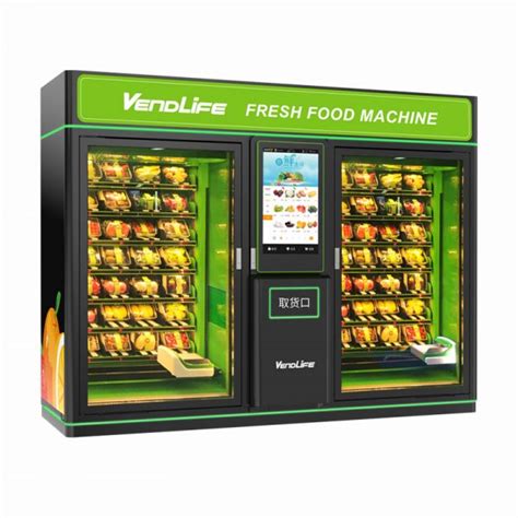 Frozen Food Vending Machine With Microwave Vendlife