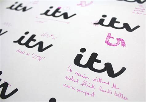 ITV logo creation, by Rudd Studio | Logo Design Love