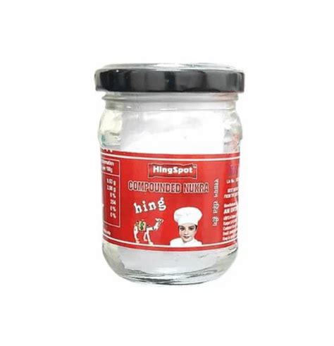 HingSpot Compounded Nukra Hing 10 Gm Packaging Type Glass Jar At Rs