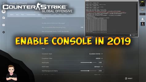 How To Enable Turn On The Developer Console In CS GO In 2019 Counter