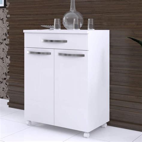 Balc O Buffet Vienna Cm Multiuso De Cozinha Portas Branco