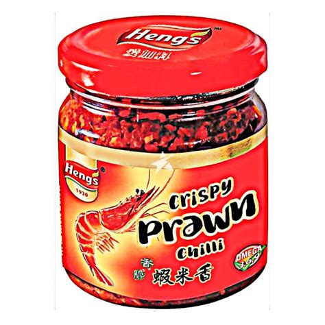 Buy Heng S Crispy Prawn Chilli G Malaysian Supermarket Online Uk