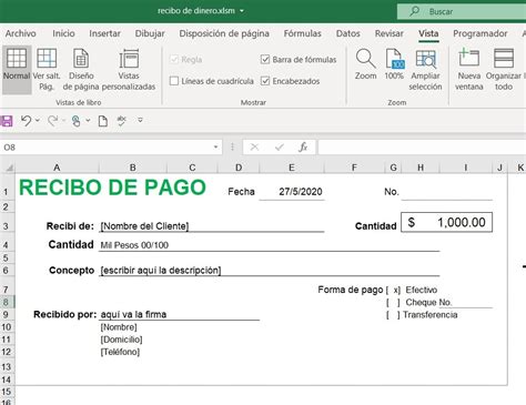 Formato De N Mina Descarga Plantilla En Excel Siempre Excel