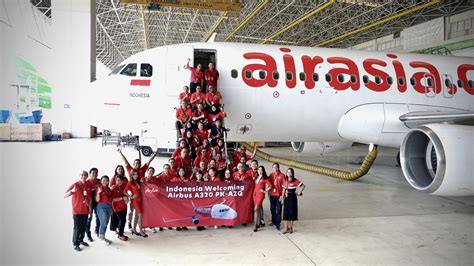 Airasia Indonesia Sambut Pesawat Pk Azq Airasia Newsroom