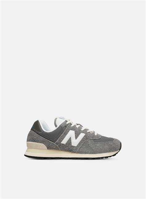 New Balance 574 Apollo Grey Dark Grey Uomo Acquista Su Spectrum