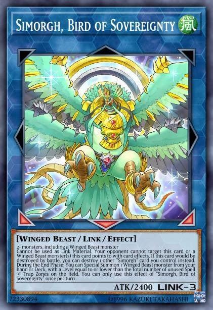 Simorgh, Bird of Sovereignty | Yu-Gi-Oh TCG YGO Cards