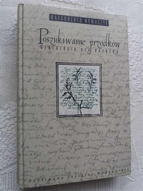 Poszukiwanie przodków Genealogia dla każdego Warszawa Kup teraz