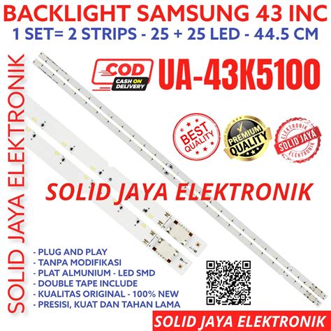 Jual BACKLIGHT TV LED SAMSUNG 43 INC UA 43K5100 UA 43K5100 UA43K5100