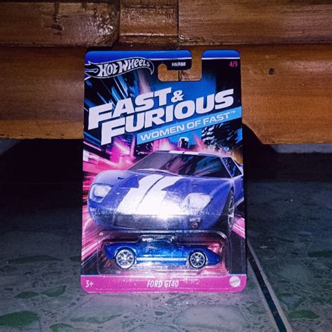 Jual Hot Wheels Fast And Furious Women Of Fast FORD GT40 Shopee Indonesia