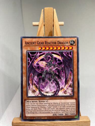 Ancient Gear Reactor Dragon 1st Edition Lds1 En082 Nm Yugioh Ebay